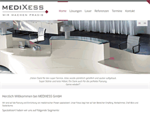 Tablet Screenshot of medixess.de